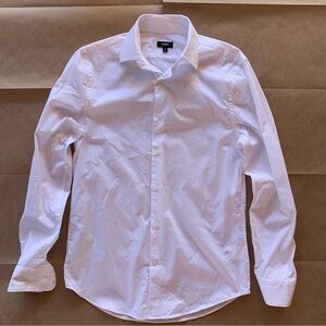 Express Men’s Extra Slim Solid Stretch Dress Shirt Size XS